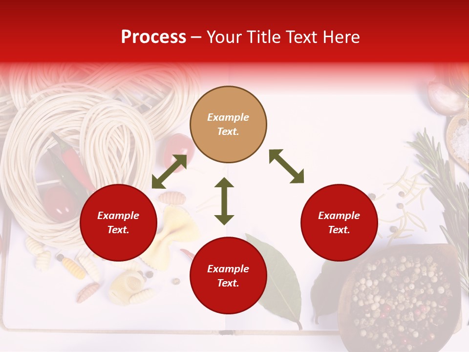 Pesto Cherry Textured PowerPoint Template