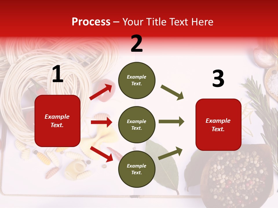 Pesto Cherry Textured PowerPoint Template