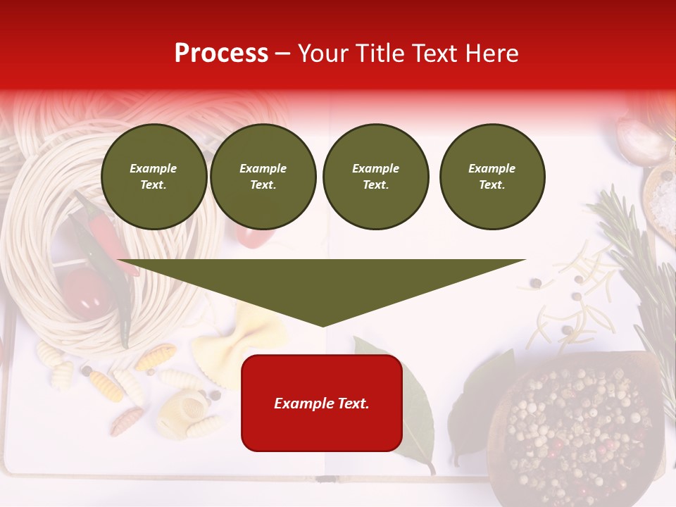 Pesto Cherry Textured PowerPoint Template
