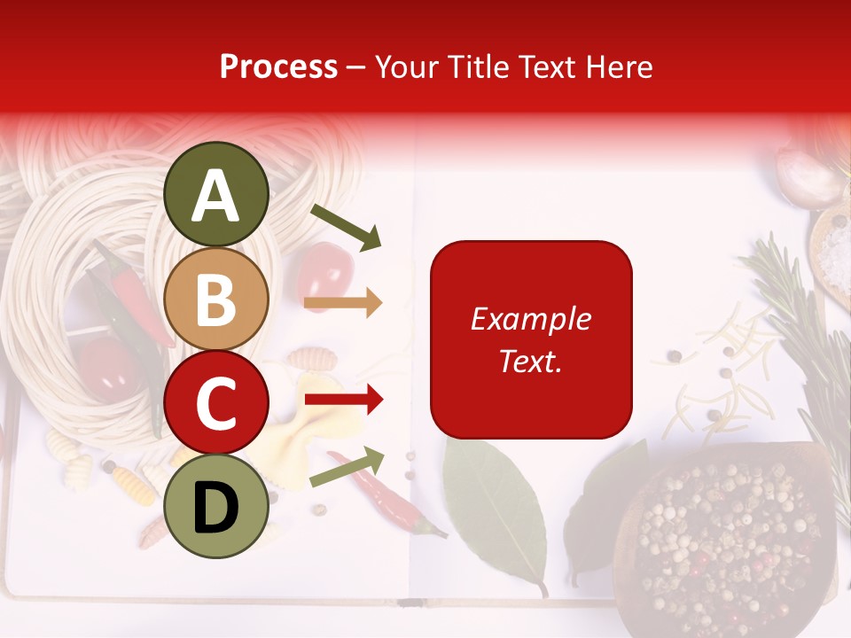 Pesto Cherry Textured PowerPoint Template