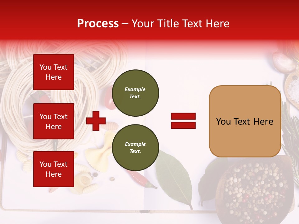 Pesto Cherry Textured PowerPoint Template