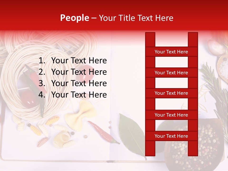 Pesto Cherry Textured PowerPoint Template