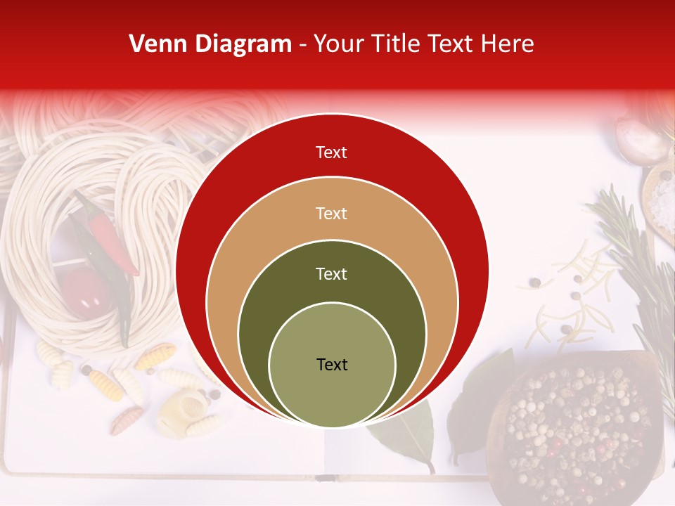 Pesto Cherry Textured PowerPoint Template