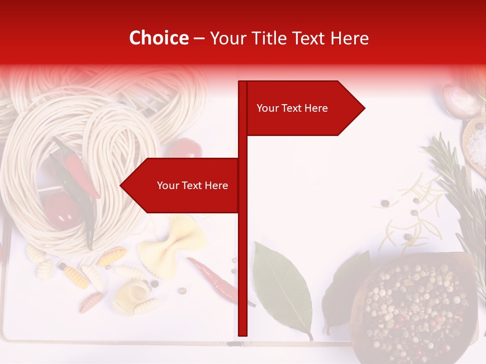 Pesto Cherry Textured PowerPoint Template