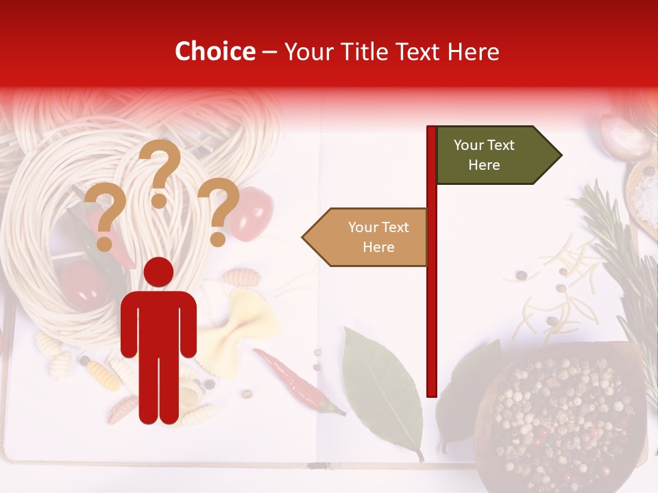 Pesto Cherry Textured PowerPoint Template