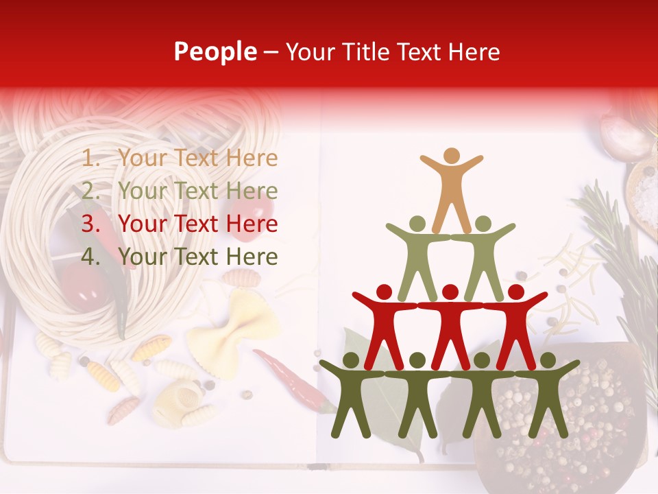 Pesto Cherry Textured PowerPoint Template