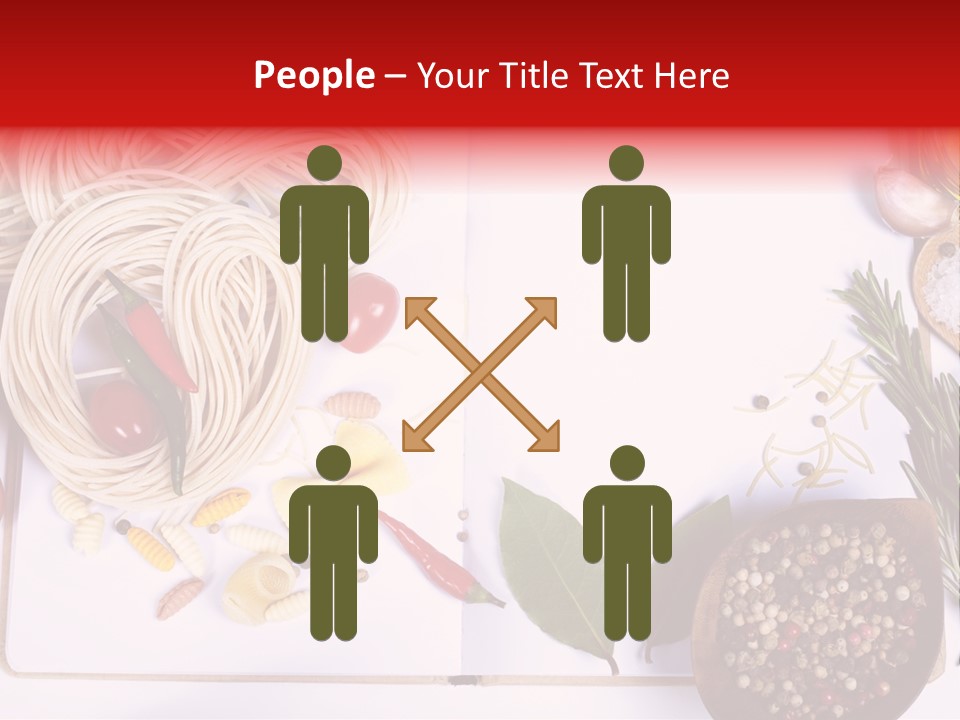 Pesto Cherry Textured PowerPoint Template