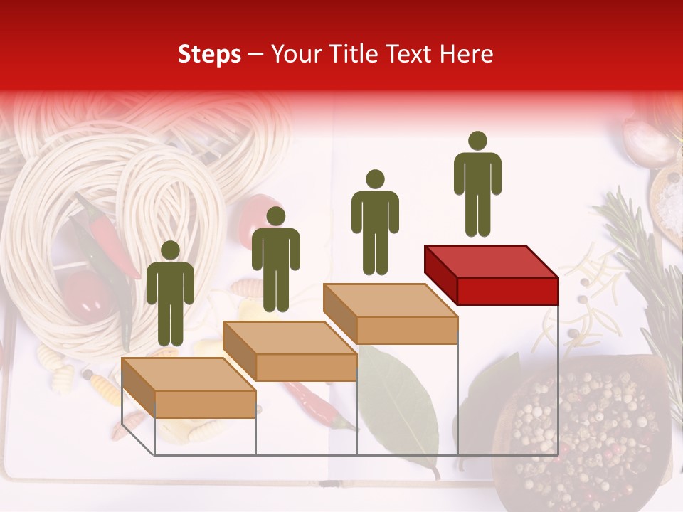 Pesto Cherry Textured PowerPoint Template