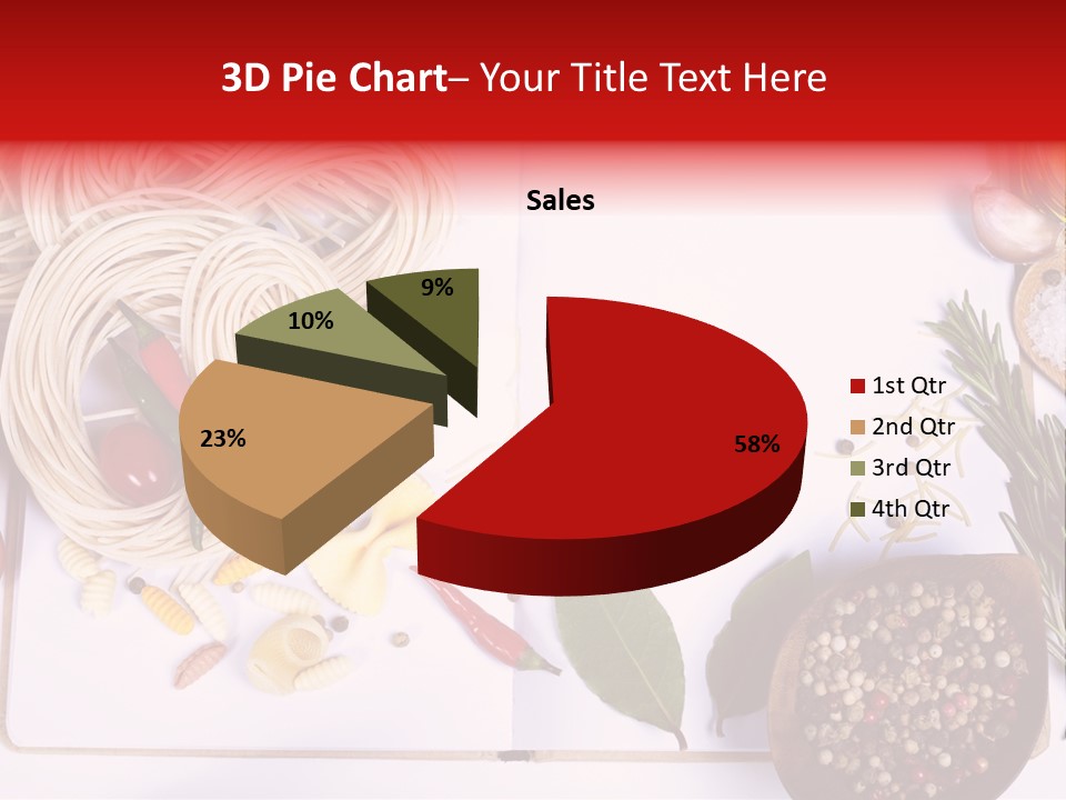 Pesto Cherry Textured PowerPoint Template