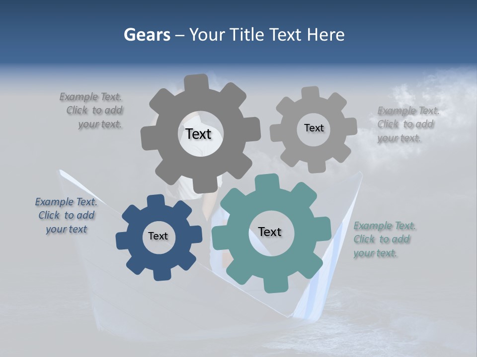 Business Away Horizon PowerPoint Template