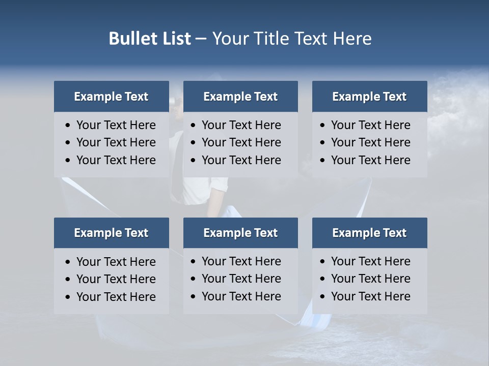 Business Away Horizon PowerPoint Template