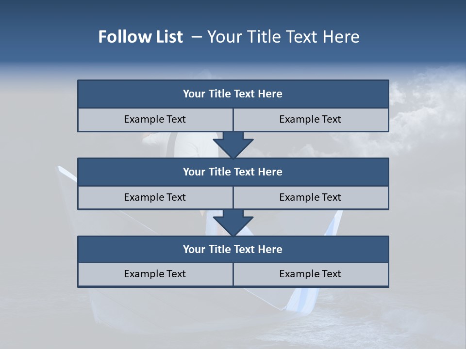 Business Away Horizon PowerPoint Template