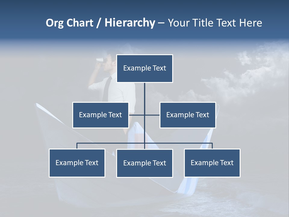 Business Away Horizon PowerPoint Template