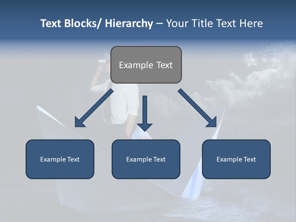 Business Away Horizon PowerPoint Template