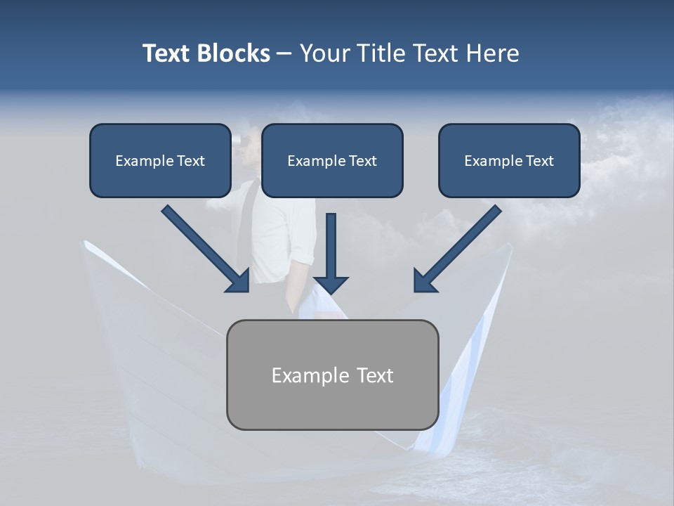 Business Away Horizon PowerPoint Template