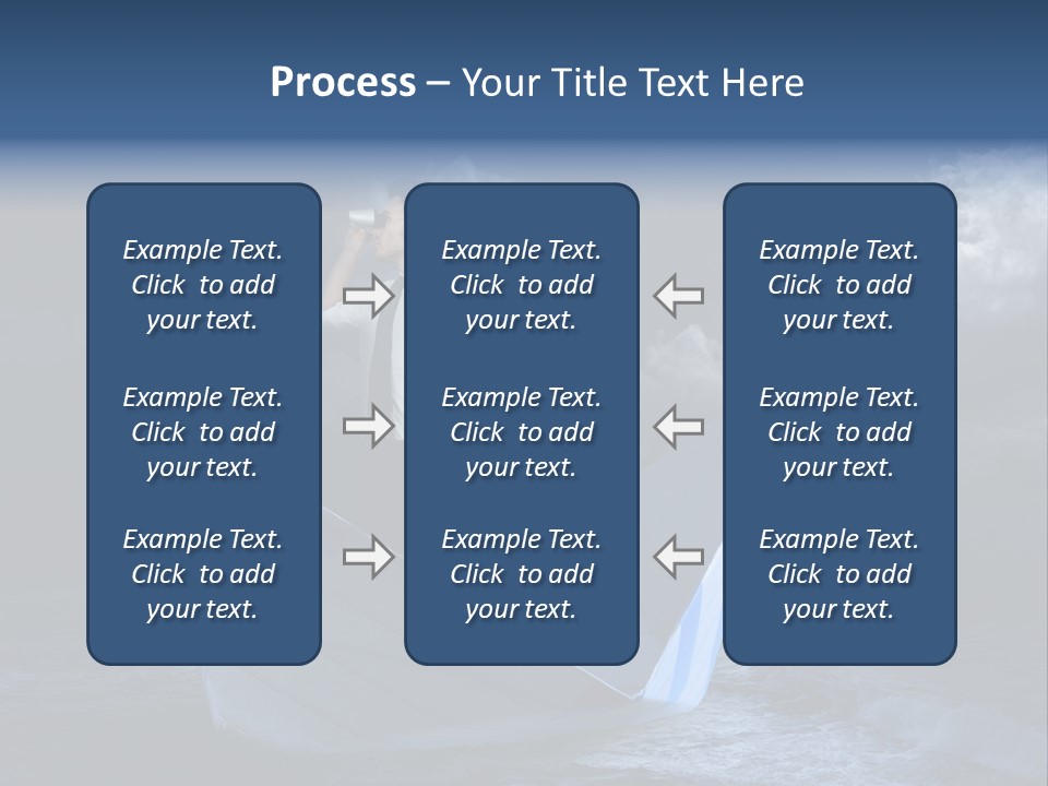 Business Away Horizon PowerPoint Template