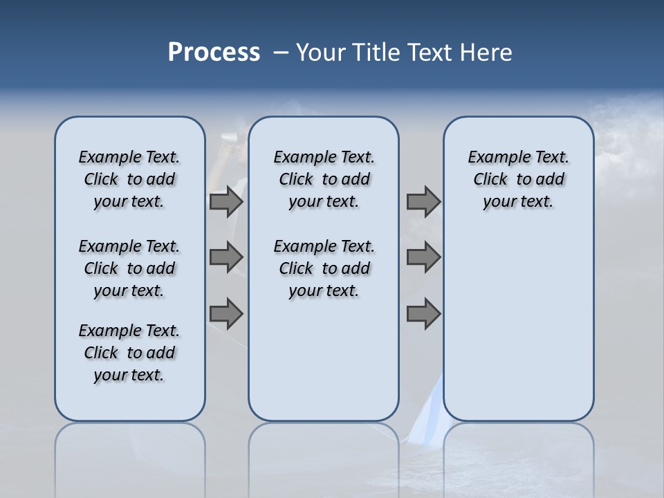 Business Away Horizon PowerPoint Template