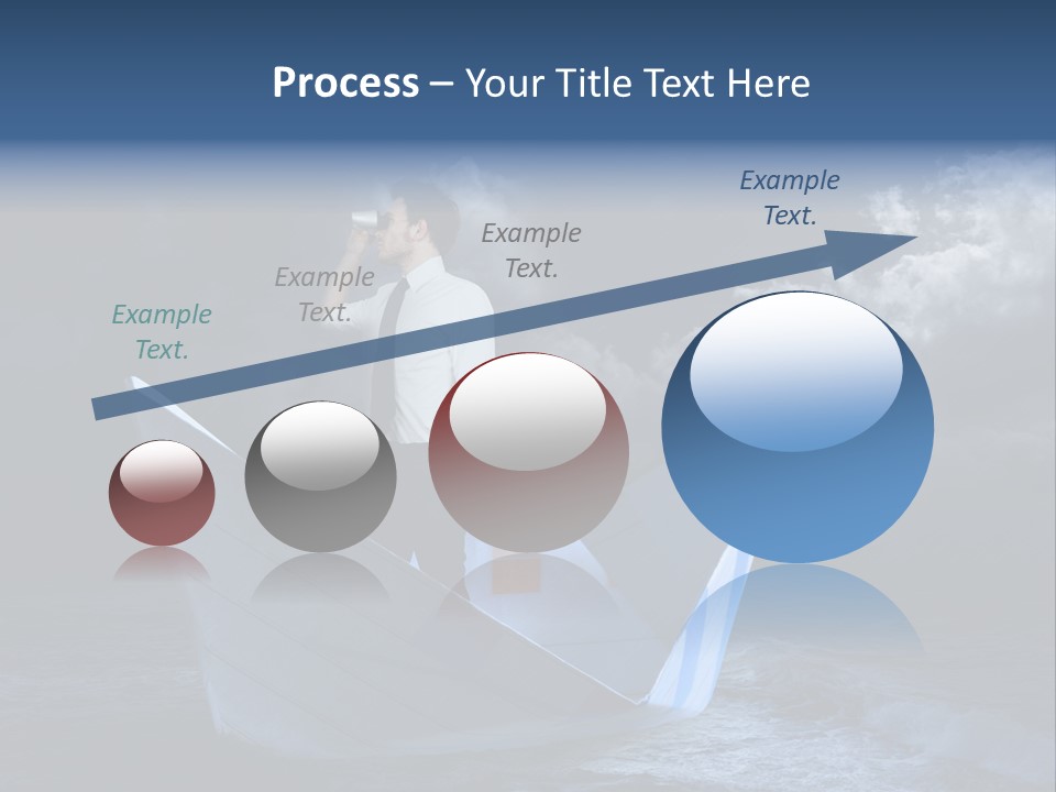 Business Away Horizon PowerPoint Template