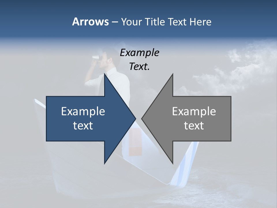 Business Away Horizon PowerPoint Template