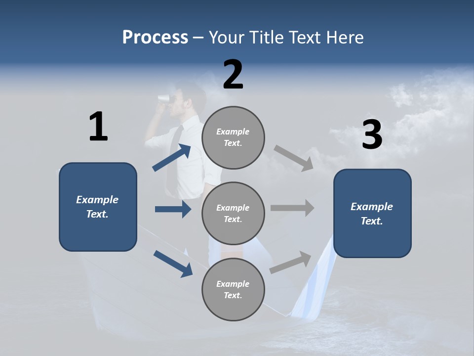 Business Away Horizon PowerPoint Template