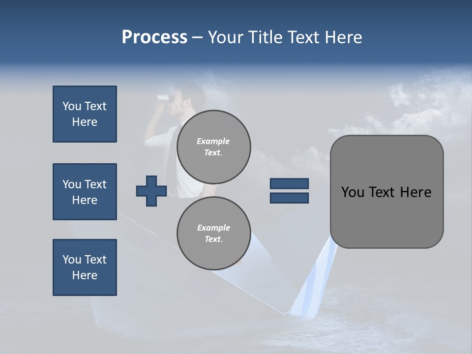 Business Away Horizon PowerPoint Template