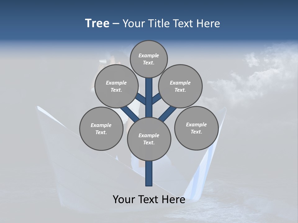 Business Away Horizon PowerPoint Template