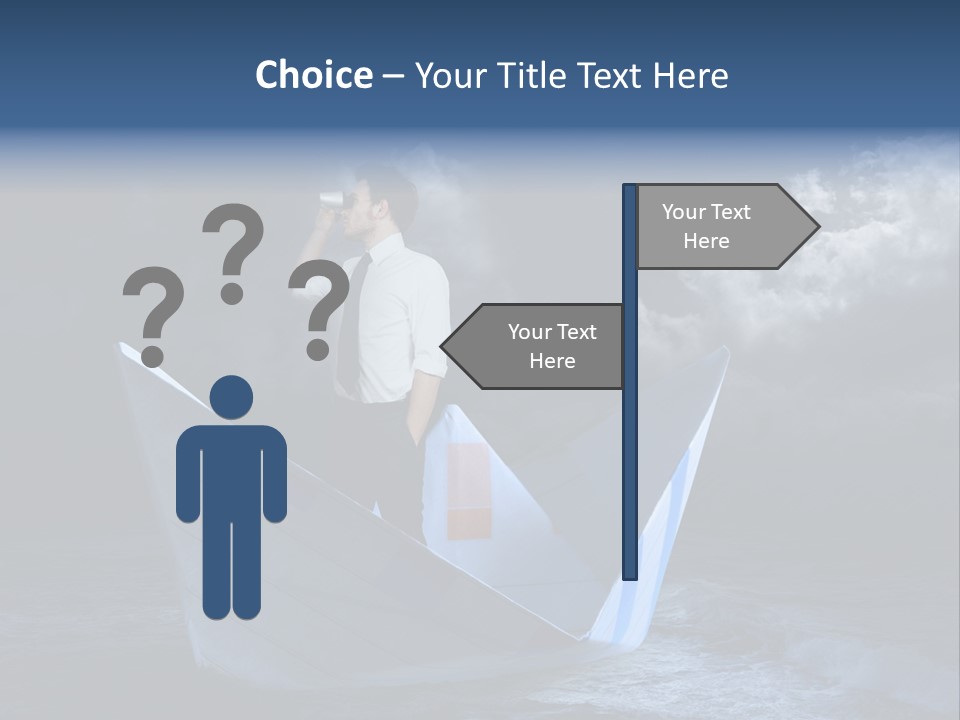 Business Away Horizon PowerPoint Template