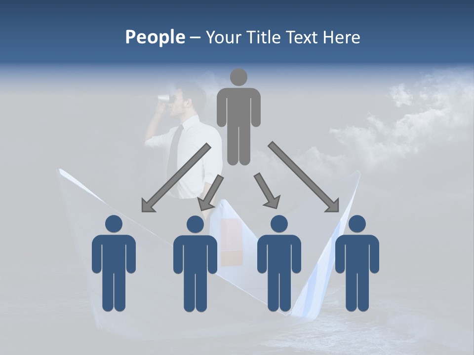 Business Away Horizon PowerPoint Template