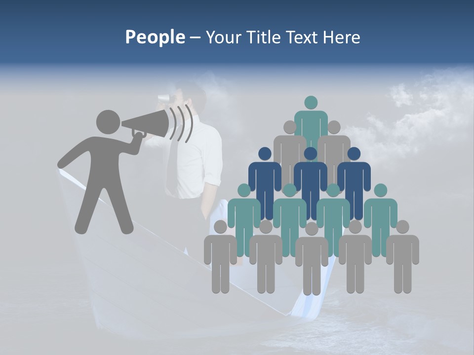 Business Away Horizon PowerPoint Template