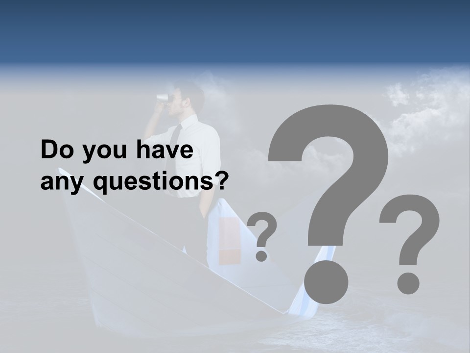 Business Away Horizon PowerPoint Template