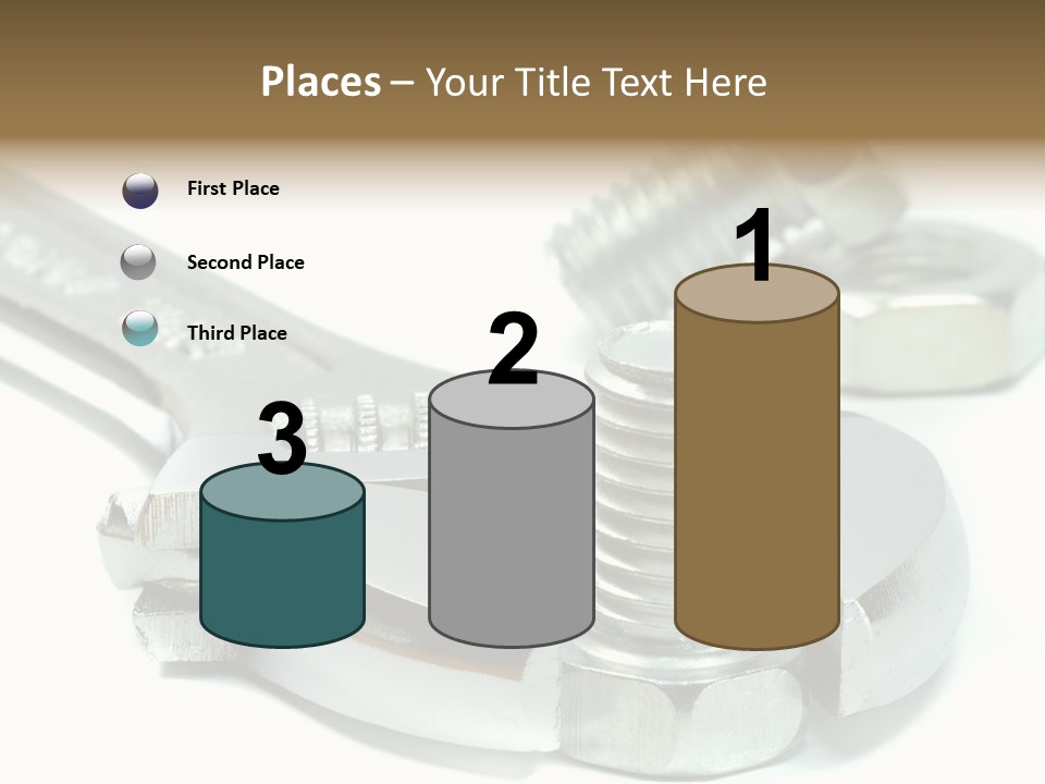 Spanner Maintenance Shiny PowerPoint Template