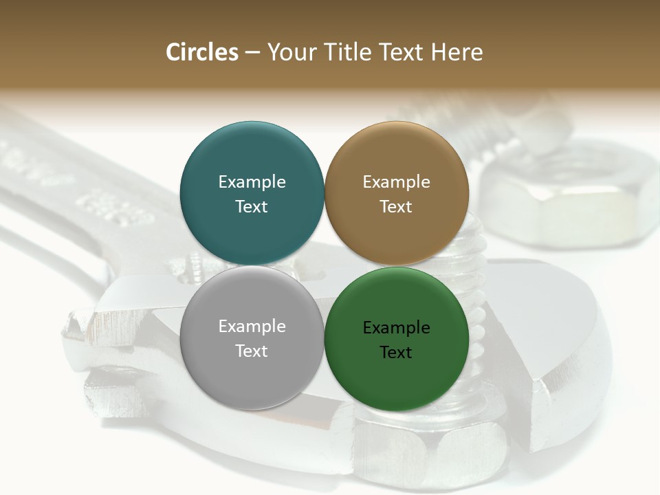 Spanner Maintenance Shiny PowerPoint Template