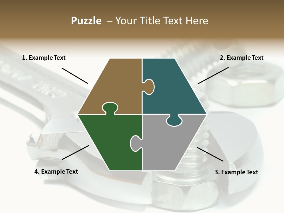 Spanner Maintenance Shiny PowerPoint Template