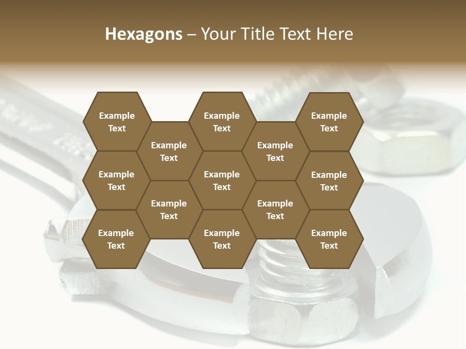 Spanner Maintenance Shiny PowerPoint Template