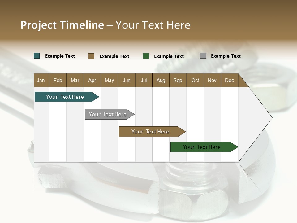 Spanner Maintenance Shiny PowerPoint Template