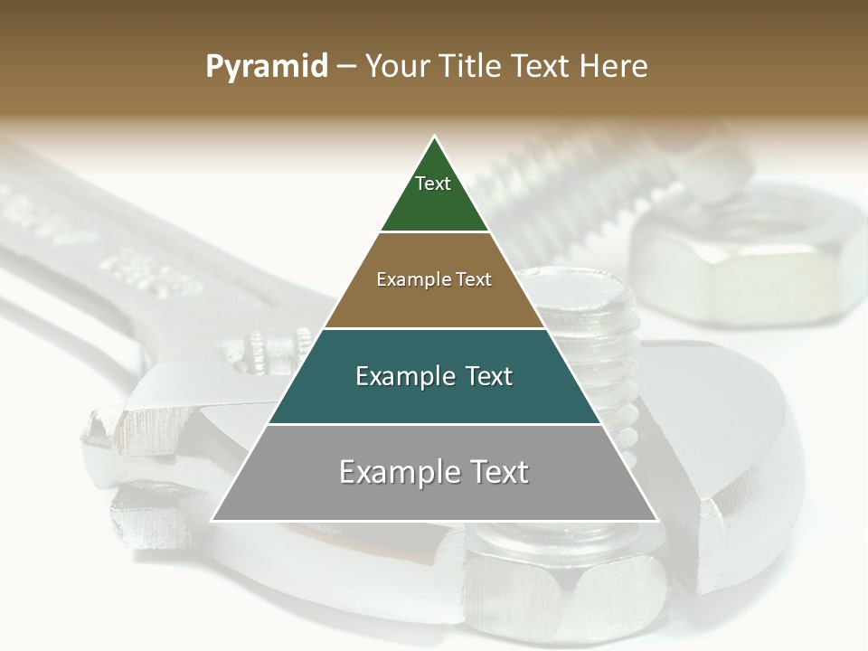 Spanner Maintenance Shiny PowerPoint Template