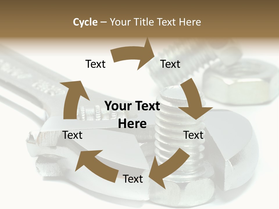 Spanner Maintenance Shiny PowerPoint Template
