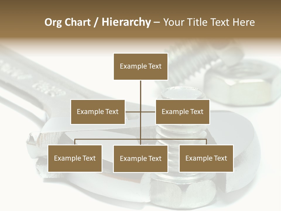 Spanner Maintenance Shiny PowerPoint Template