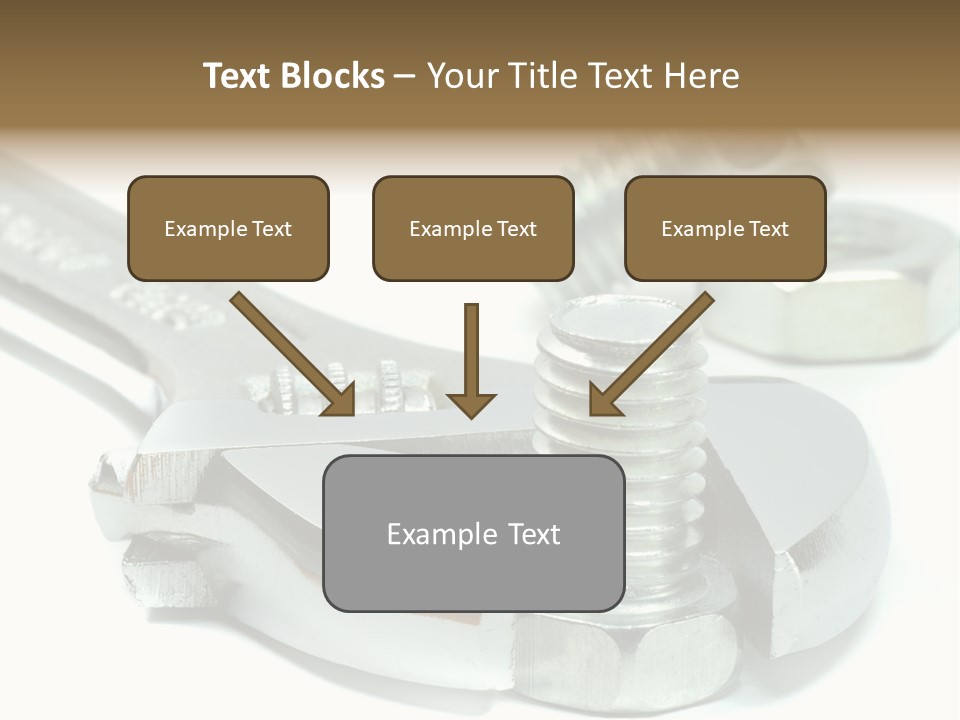 Spanner Maintenance Shiny PowerPoint Template