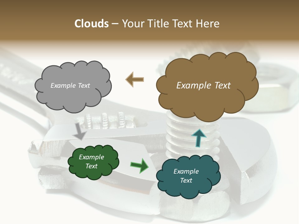 Spanner Maintenance Shiny PowerPoint Template