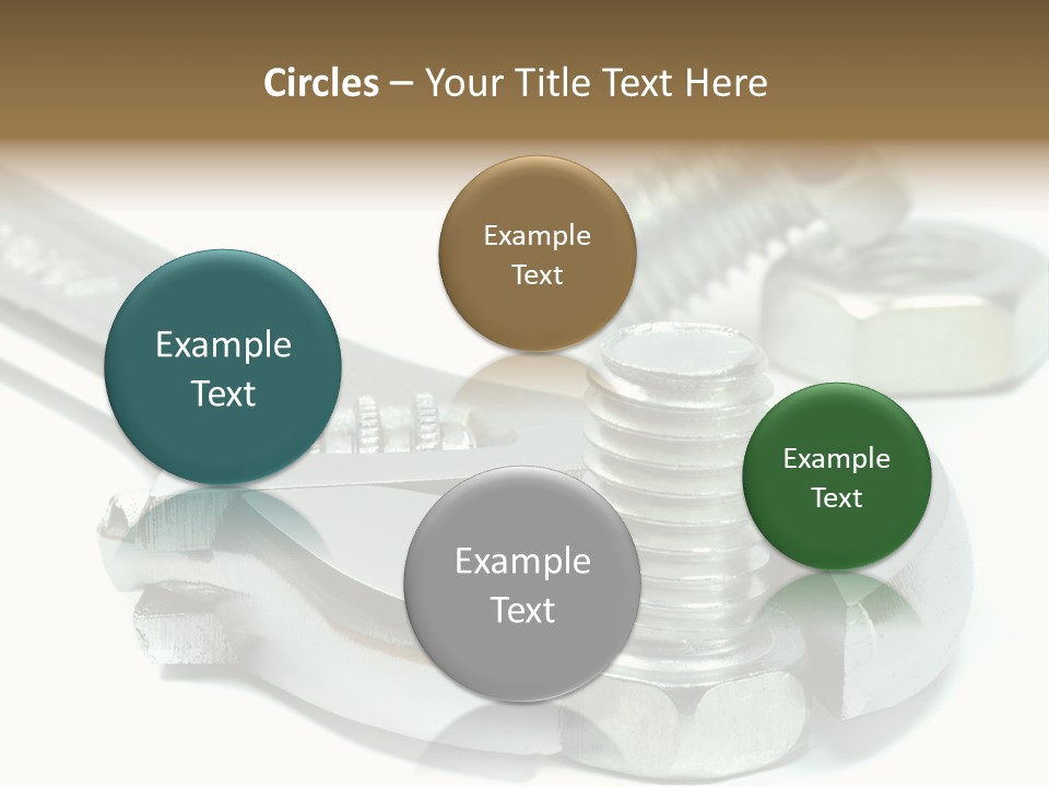Spanner Maintenance Shiny PowerPoint Template