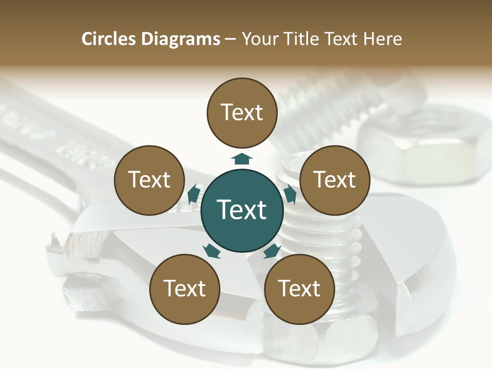Spanner Maintenance Shiny PowerPoint Template