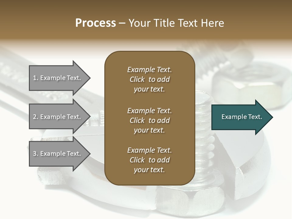 Spanner Maintenance Shiny PowerPoint Template
