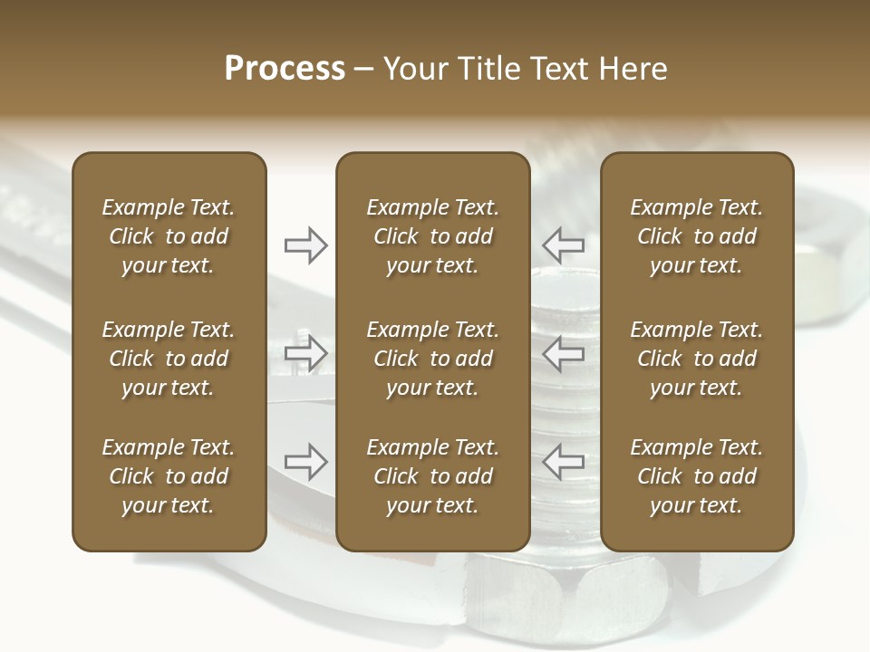 Spanner Maintenance Shiny PowerPoint Template