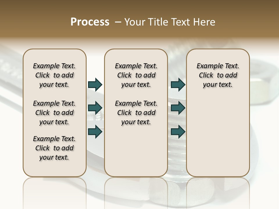 Spanner Maintenance Shiny PowerPoint Template