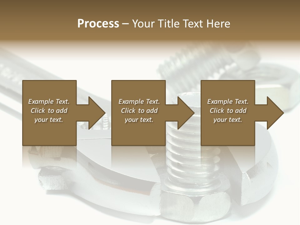 Spanner Maintenance Shiny PowerPoint Template