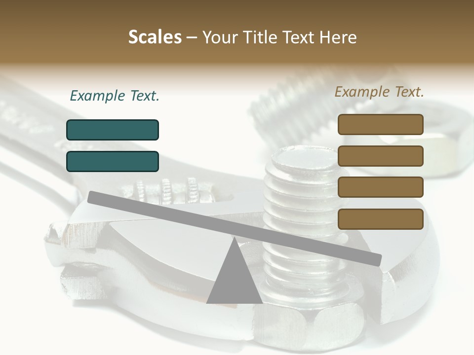 Spanner Maintenance Shiny PowerPoint Template