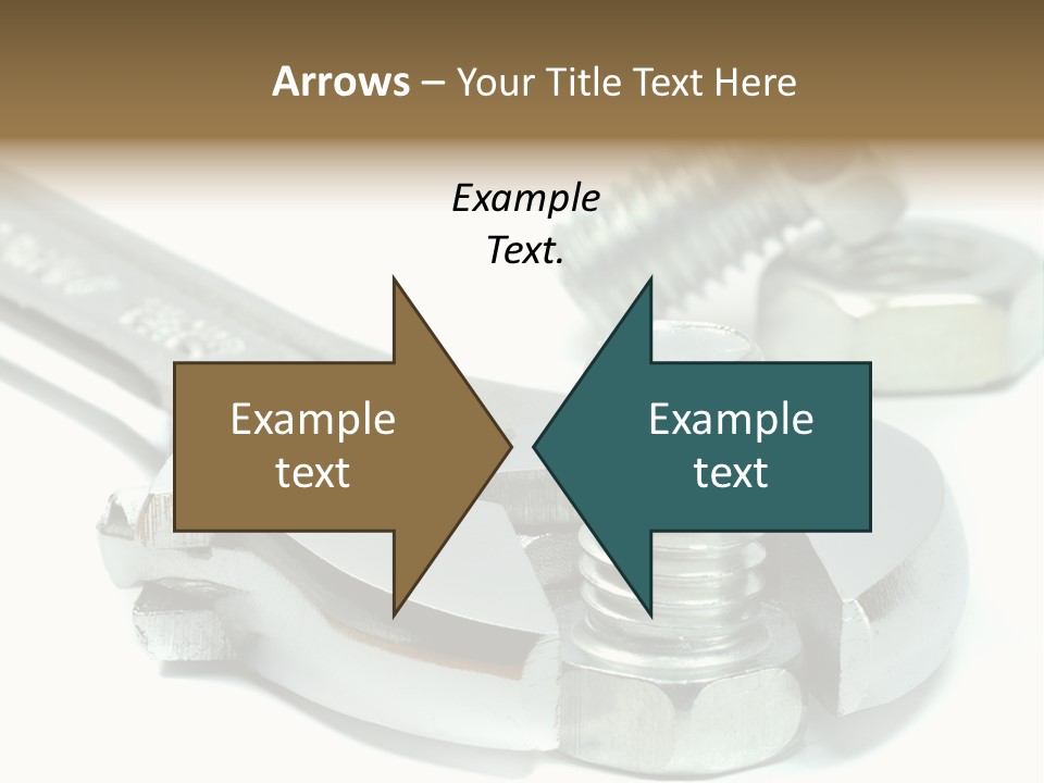 Spanner Maintenance Shiny PowerPoint Template
