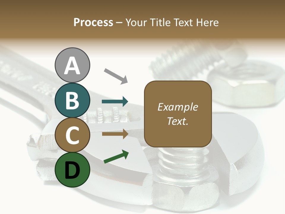 Spanner Maintenance Shiny PowerPoint Template