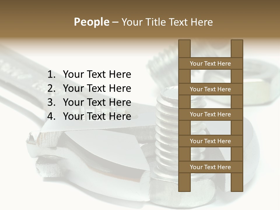 Spanner Maintenance Shiny PowerPoint Template